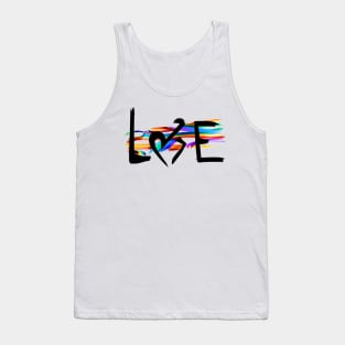 LGTB love art Tank Top